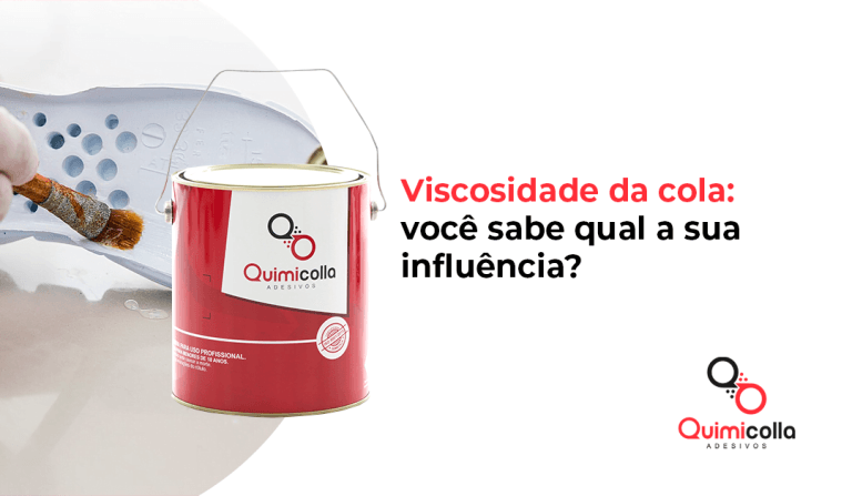 viscosidade da cola