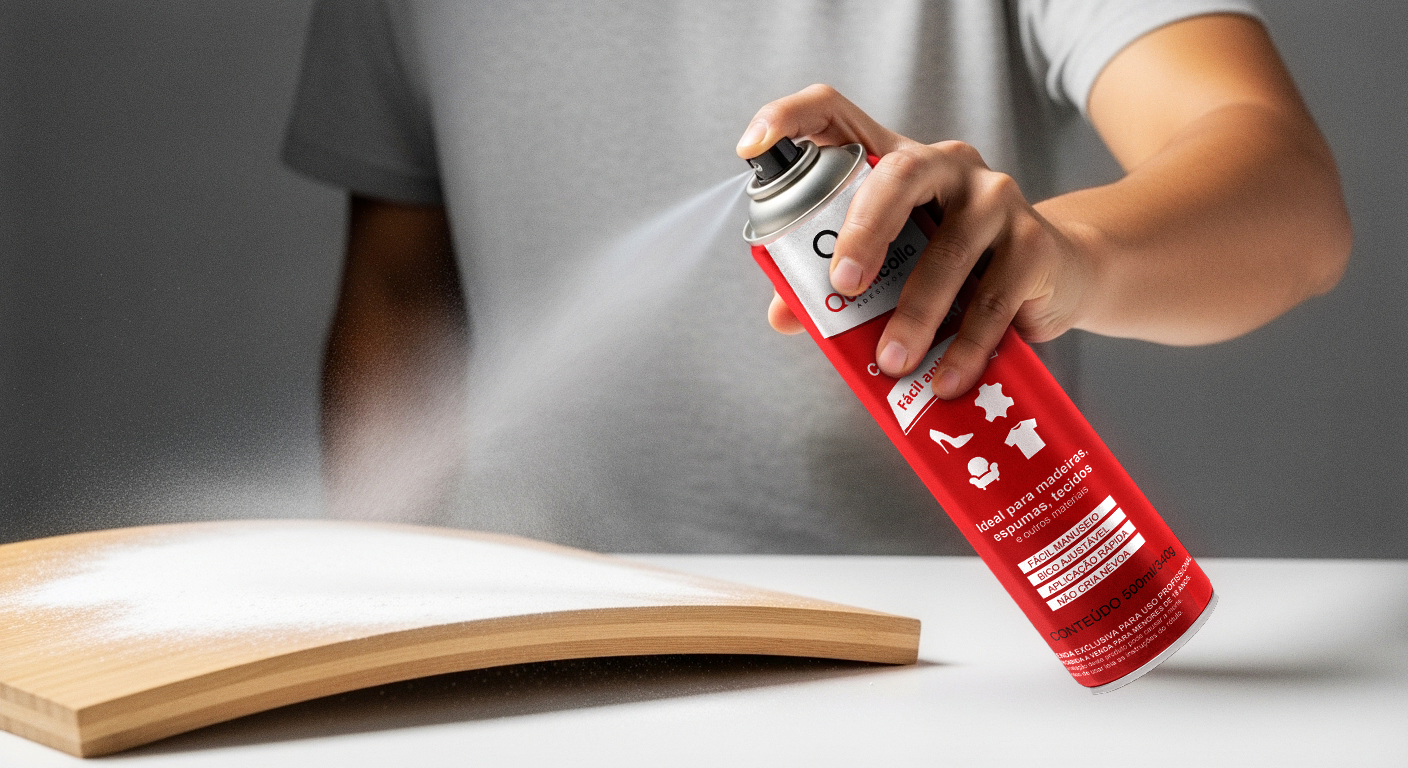 Por que o tempo de cura da cola é tão importante na produção industrial? 1 Tempo de cura Spray