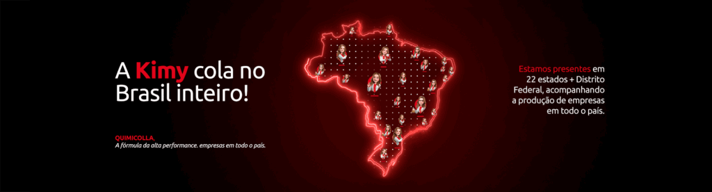 Adesivos industriais Quimicolla para colagem de móveis